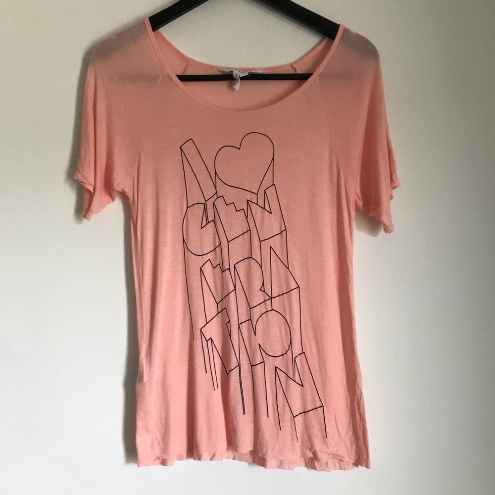 Flowy BCBGeneration Pink/Coral Top Size S